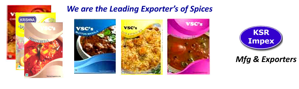 KSR Impex - Manufactuers & Exporter's